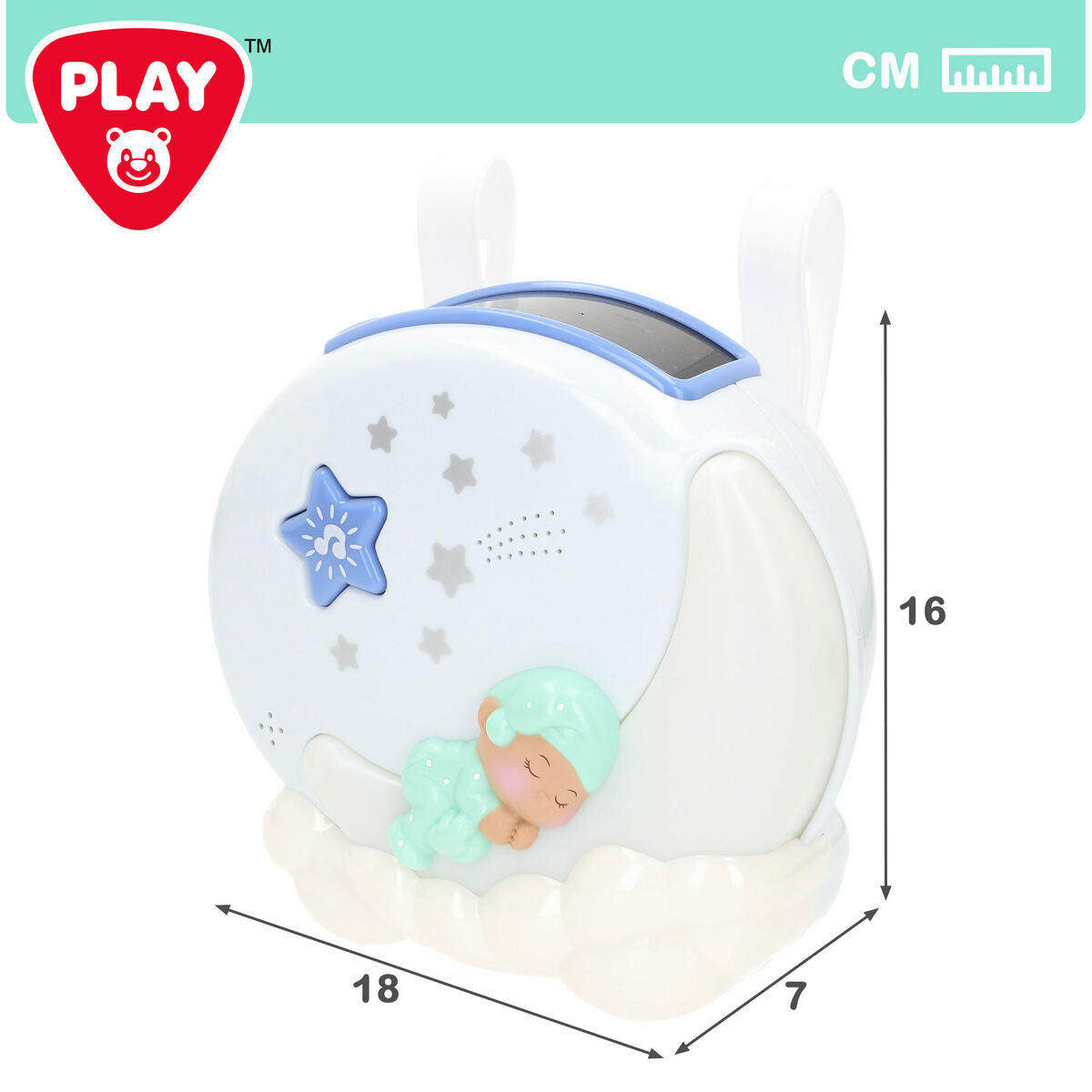 Proiector PlayGo 18 X 16 X 7 CM (2 Unități) - Bebelus, Dormitor