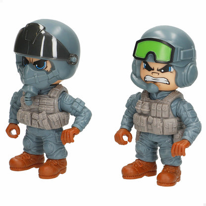 Playset Colorbaby 5 X 8,5 X 3,5 CM (6 Unități) - Jucarii si jocuri, Păpuși și figurine