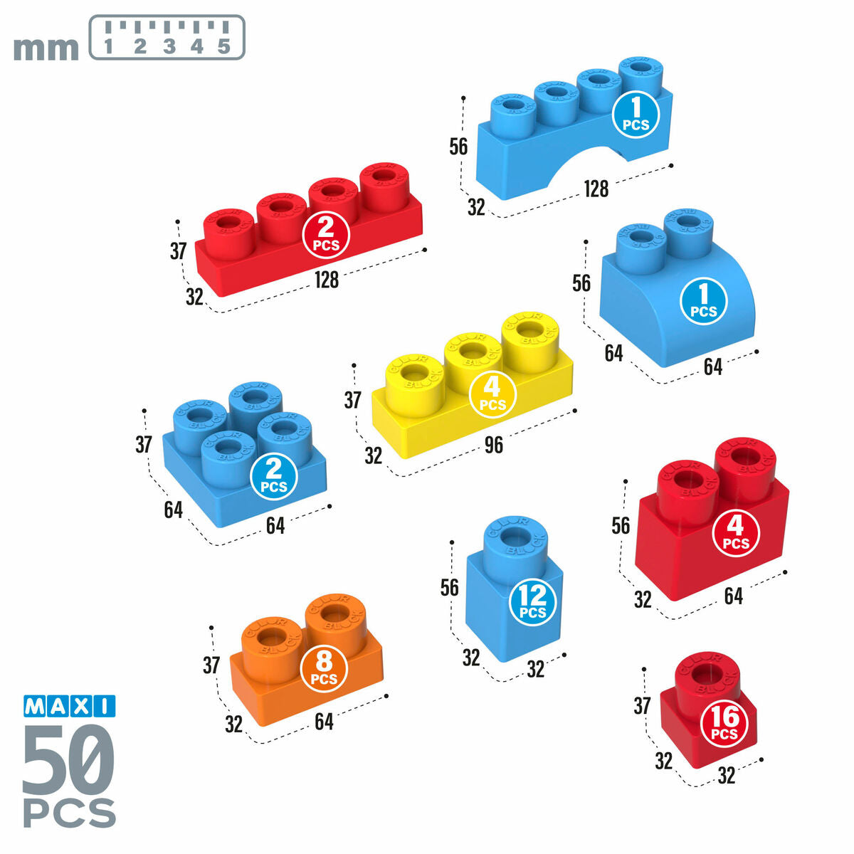 Set de Construcție Color Block - Jucarii si jocuri