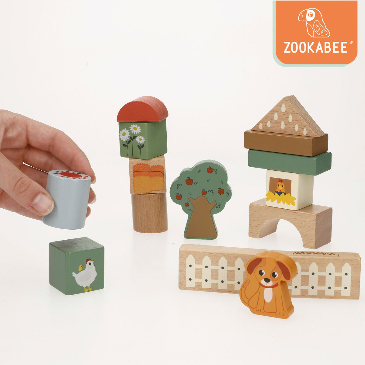 Plăci de Construcții Woomax 36 Piese - Jucarii si jocuri