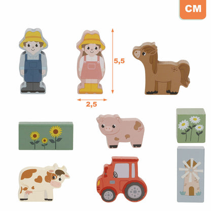 Plăci de Construcții Woomax 36 Piese - Jucarii si jocuri