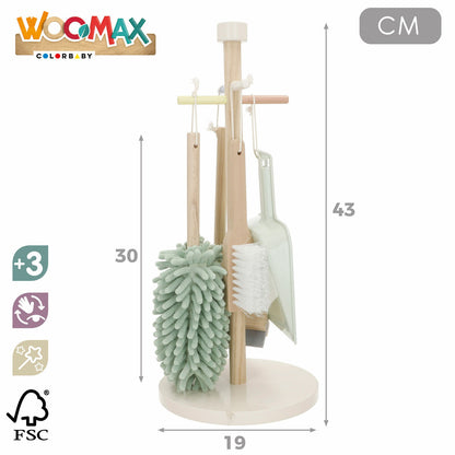 Kit de curățare et de depozitare Woomax 19 x 43 x 19 cm 5 Piese (6 Unități) - Jucarii si jocuri, Imitații de jocuri