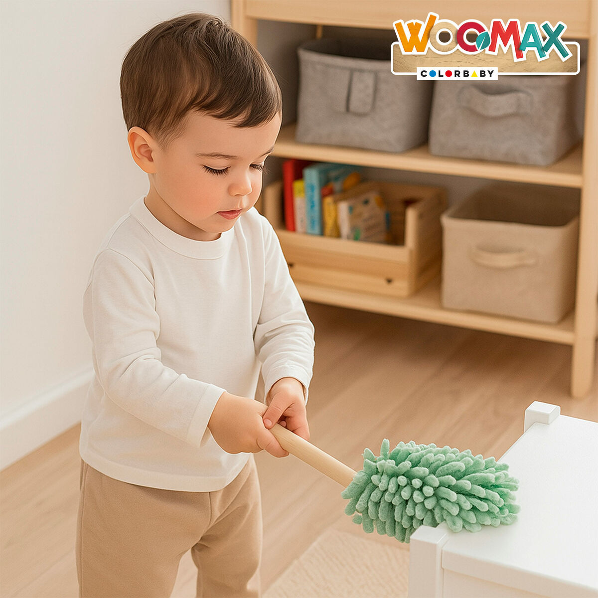 Kit de curățare et de depozitare Woomax 19 x 43 x 19 cm 5 Piese (6 Unități) - Jucarii si jocuri, Imitații de jocuri