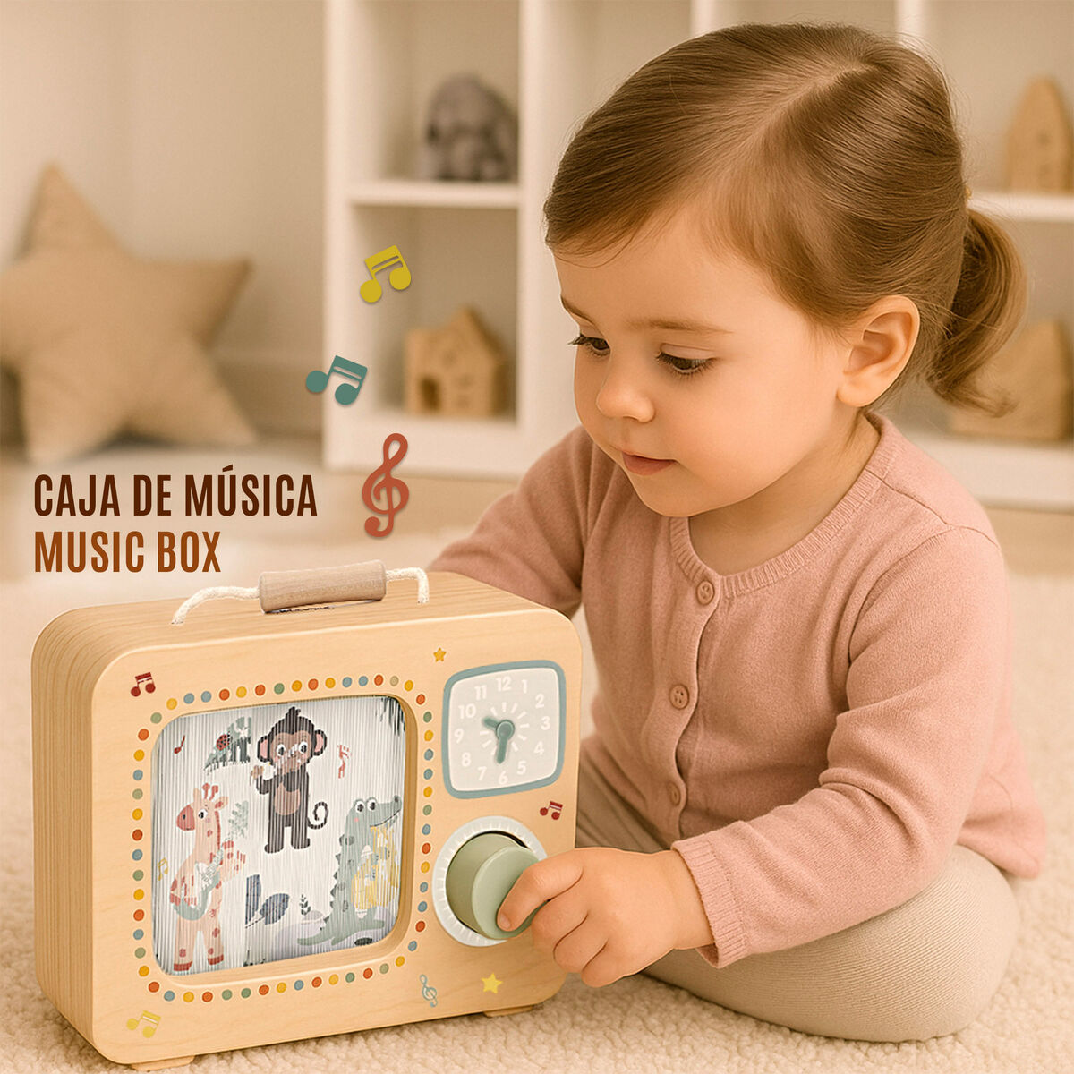 Jucărie interactivă Woomax 24 x 17 x 5 cm (4 Unități) - Jucarii si jocuri, Imitații de jocuri