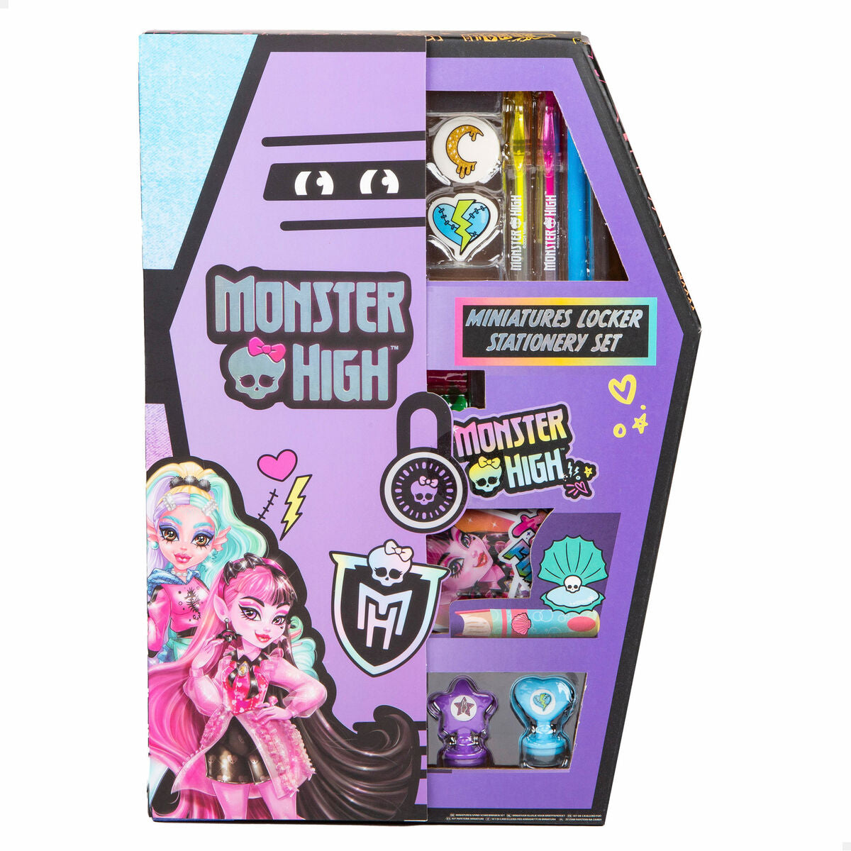 Set pentru desen Monster High (6 Unități) - Birou și papetărie, Arte și Meserii