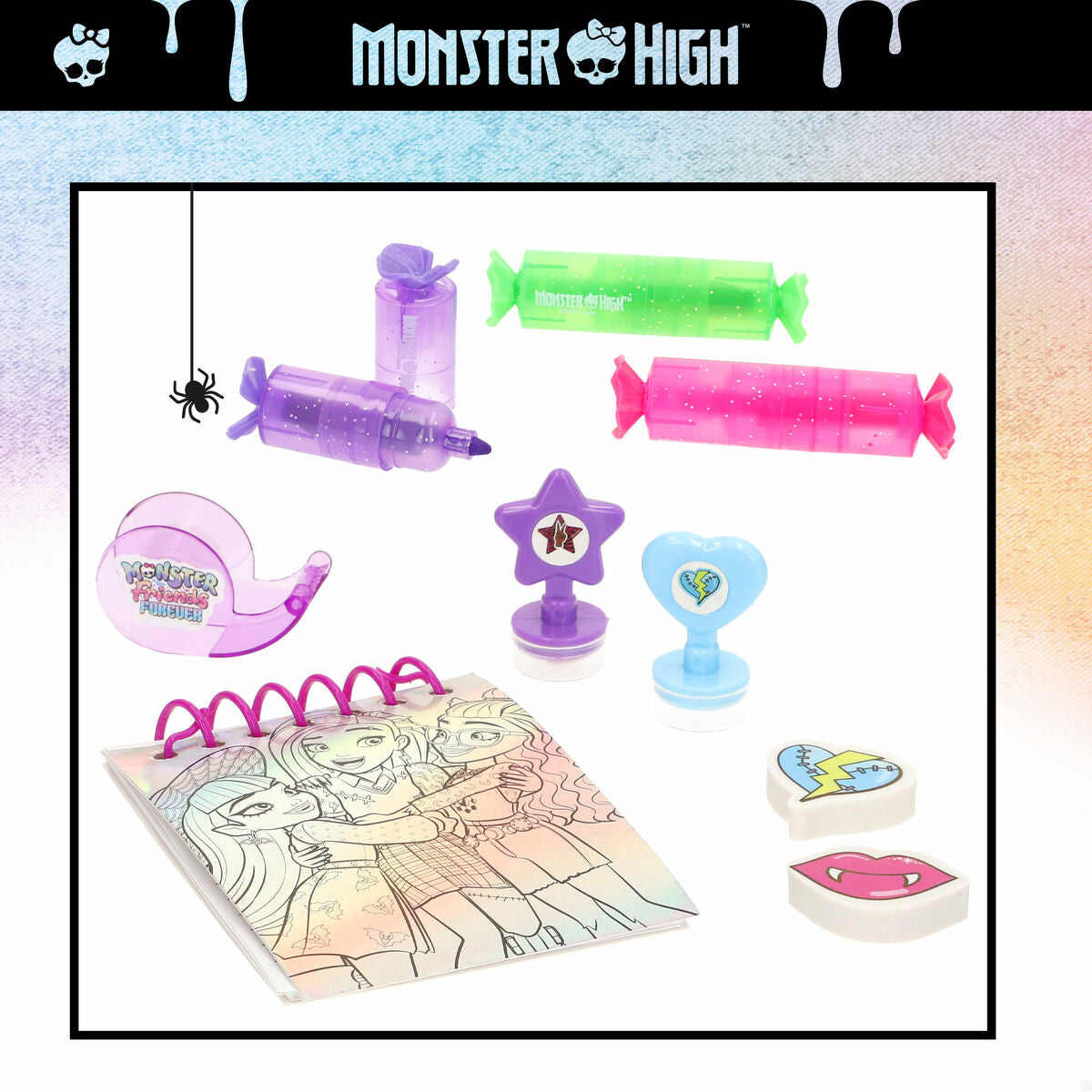 Set pentru desen Monster High (6 Unități) - Birou și papetărie, Arte și Meserii
