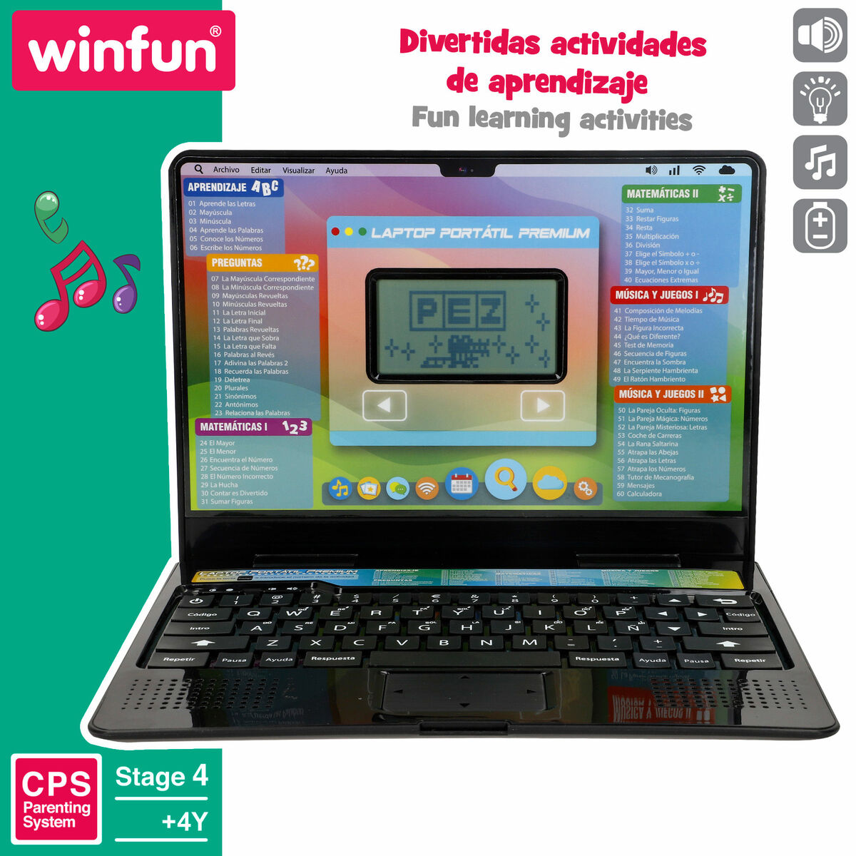Jucărie interactivă Winfun 26 X 21 X 20 CM (4 Unități) - Jucarii si jocuri, Jucării electronice