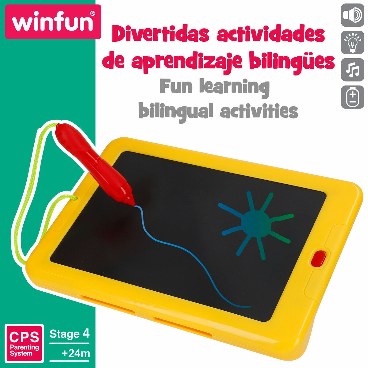 Tabletă Interactivă pentru Copii Winfun (2 Unități) - Jucarii si jocuri, Învățare și educație