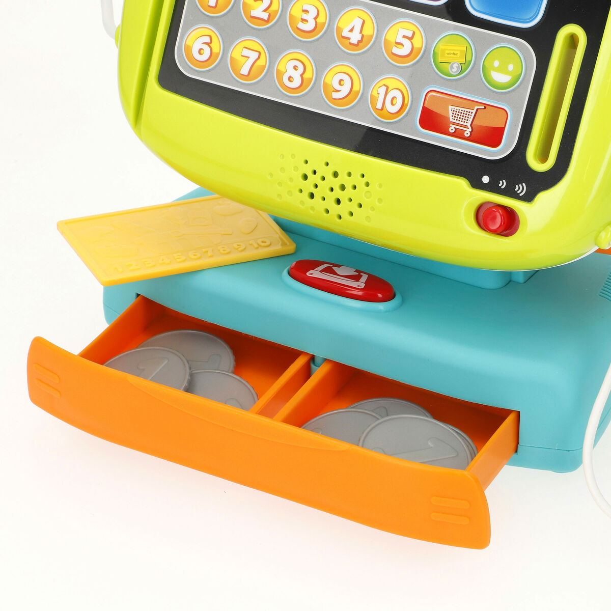 Casă de marcat cu accesorii Winfun 24 X 23 X 11 CM (2 Unități) - Jucarii si jocuri, Imitații de jocuri