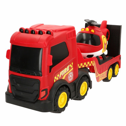 Camion de Pompieri Teamsterz 49 X 18 X 13 CM (4 Unități) - Jucarii si jocuri, Vehicule