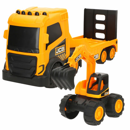 Camioane pentru lucrări publice Teamsterz 40 X 18 X 13 CM (4 Unități) - Jucarii si jocuri, Vehicule