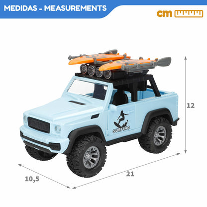 Mașinuță de jucărie cu mecanism de frecare Speed & Go (6 Unități) - Jucarii si jocuri, Vehicule