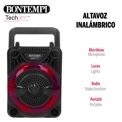 Difuzor cu Microfon Karaoke Bontempi 12 Unități - Jucarii si jocuri, Jucării electronice