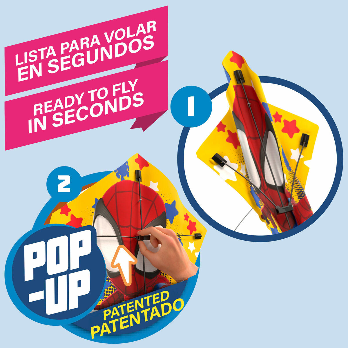 Zmeu Spider-Man 55 X 68 X 2 CM (6 Unități) - Jucarii si jocuri, În aer liber și sport