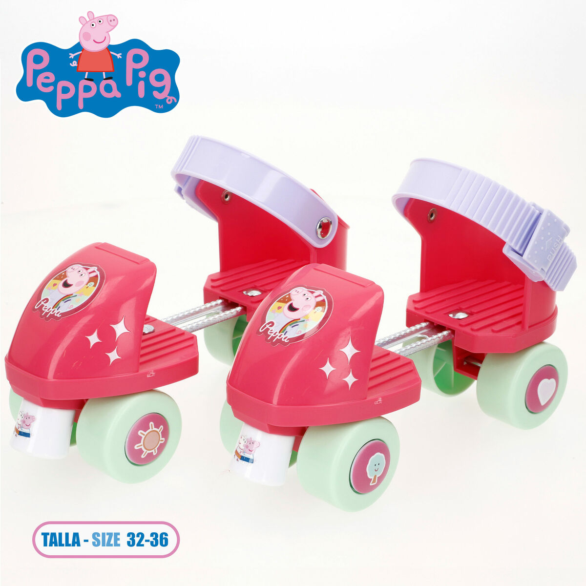 Patine cu Rotile Peppa Pig (2 Unități) - Jucarii si jocuri, În aer liber și sport