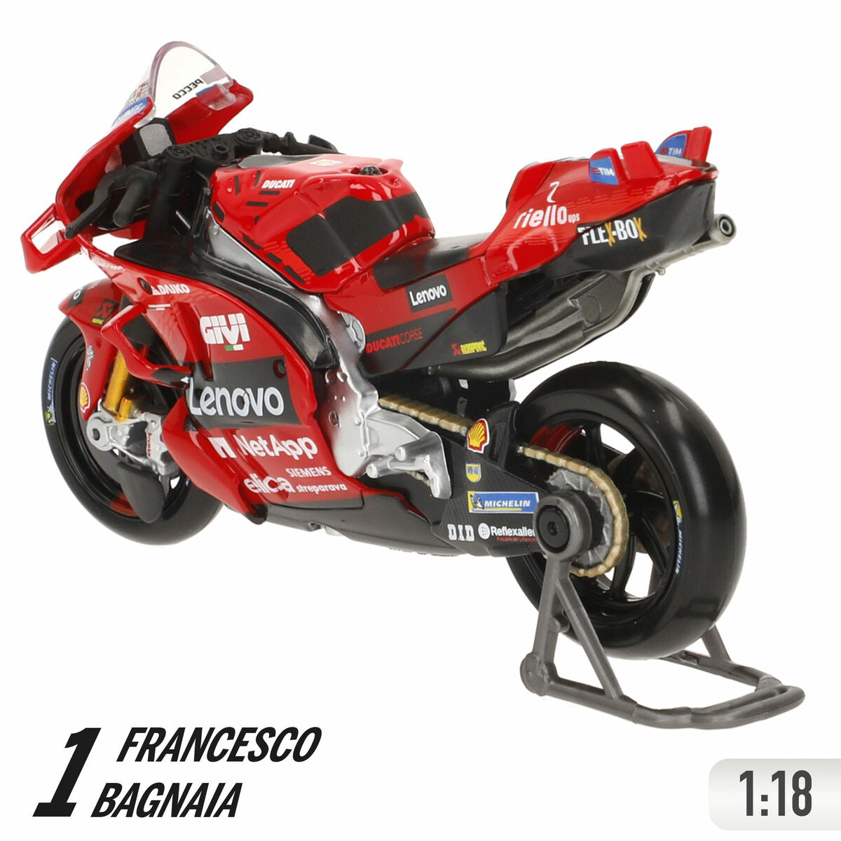 Motocicletă Maisto 2024 DUCATI LENOVO 12 X 8 X 4 CM - Jucarii si jocuri, Vehicule
