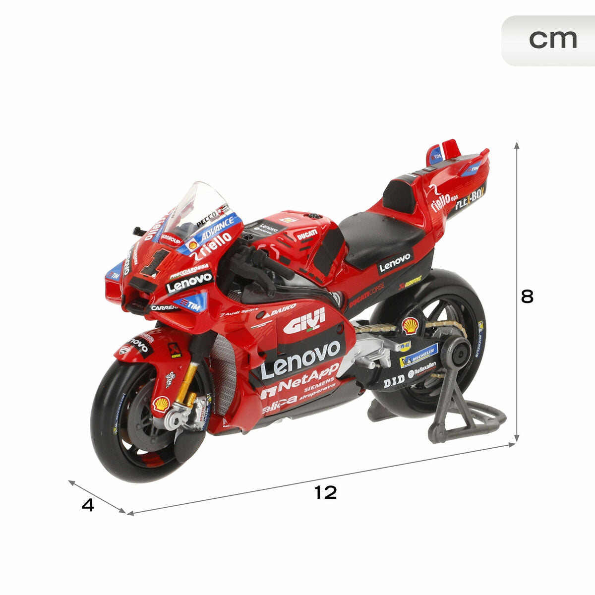 Motocicletă Maisto 2024 DUCATI LENOVO 12 X 8 X 4 CM - Jucarii si jocuri, Vehicule
