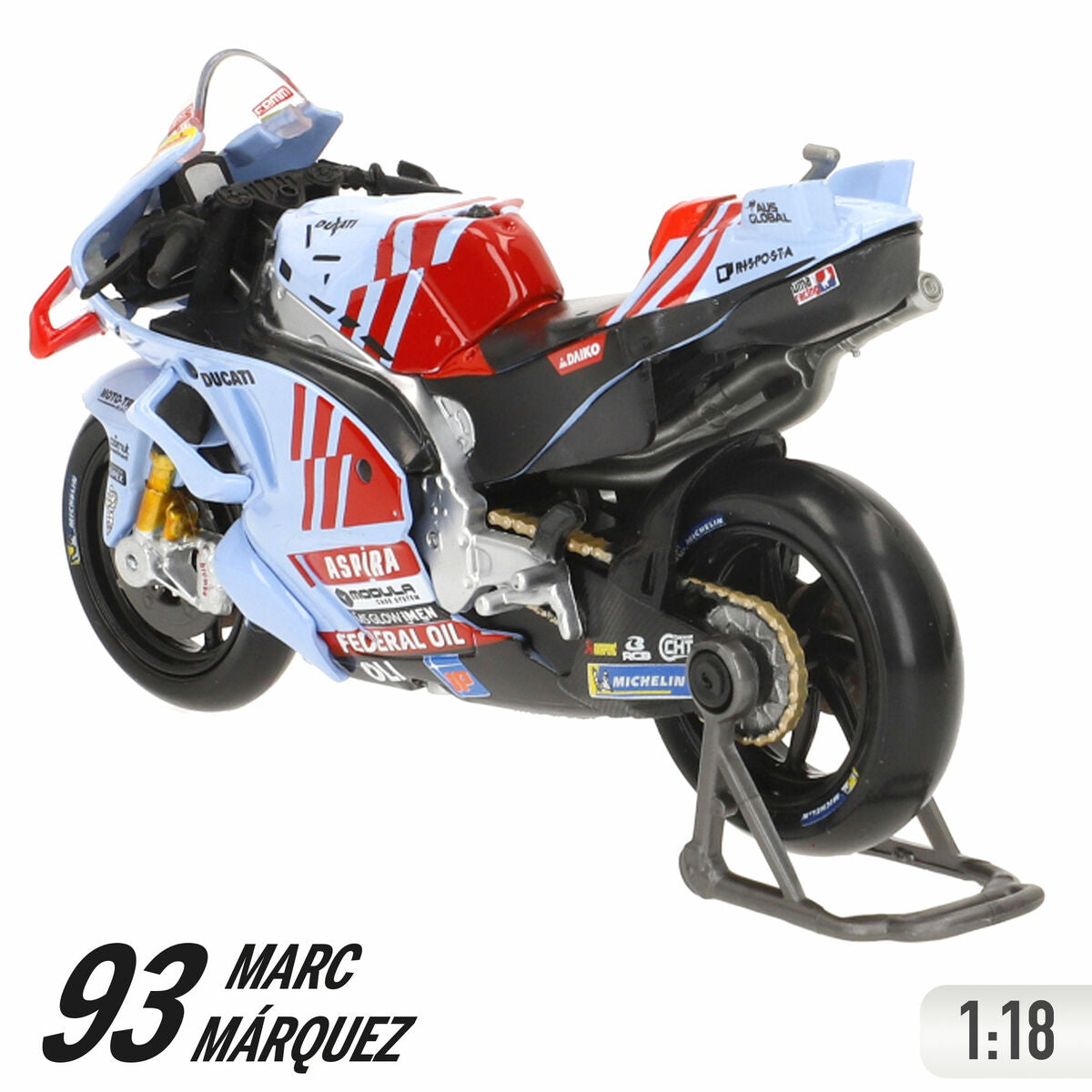 Motocicletă Ducati 2024 DUCATI GRESINI 12 X 8 X 4 CM - Jucarii si jocuri, Vehicule