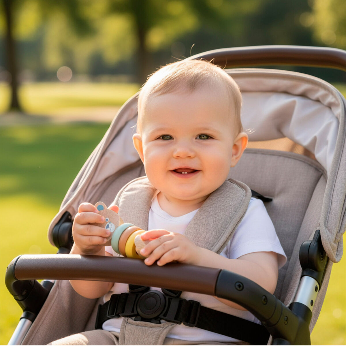 Set de clopoței Woomax 13,5 X 9,5 X 4,5 CM (4 Unități) - Bebelus, Jucăriile copilăriei timpurii