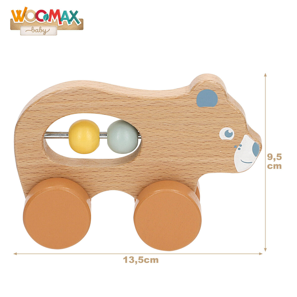 Set de clopoței Woomax 13,5 X 9,5 X 4,5 CM (4 Unități) - Bebelus, Jucăriile copilăriei timpurii