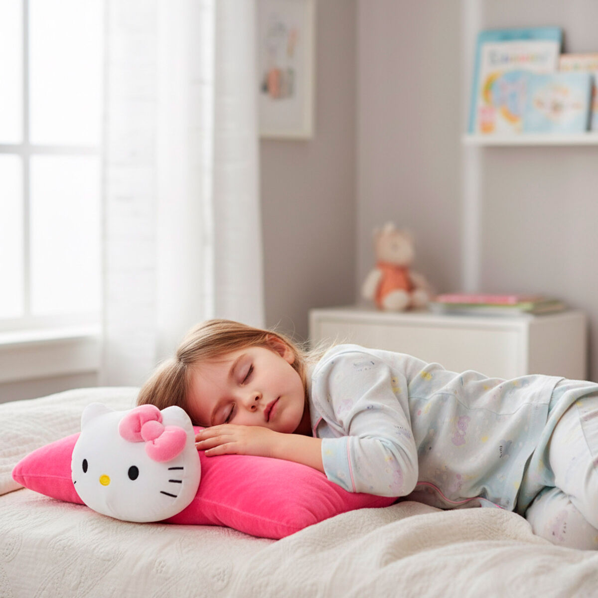 Jucărie de Pluș Hello Kitty Poliester (4 Unități) - Jucarii si jocuri, Jucării de pluș