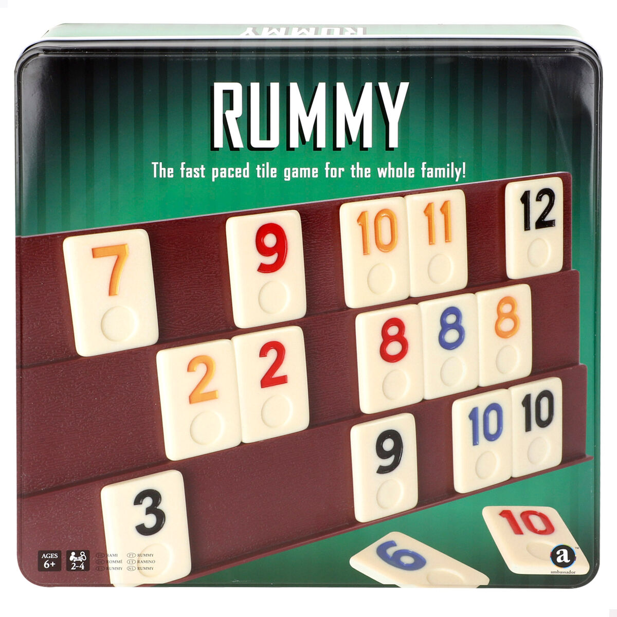 Joc de Masă Rummy (4 Unități) - Jucarii si jocuri, Jocuri și accesorii