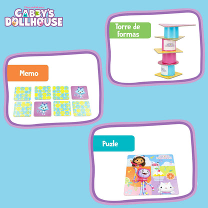 Domino Gabby's Dollhouse (6 Unități) - Jucarii si jocuri, Jocuri și accesorii