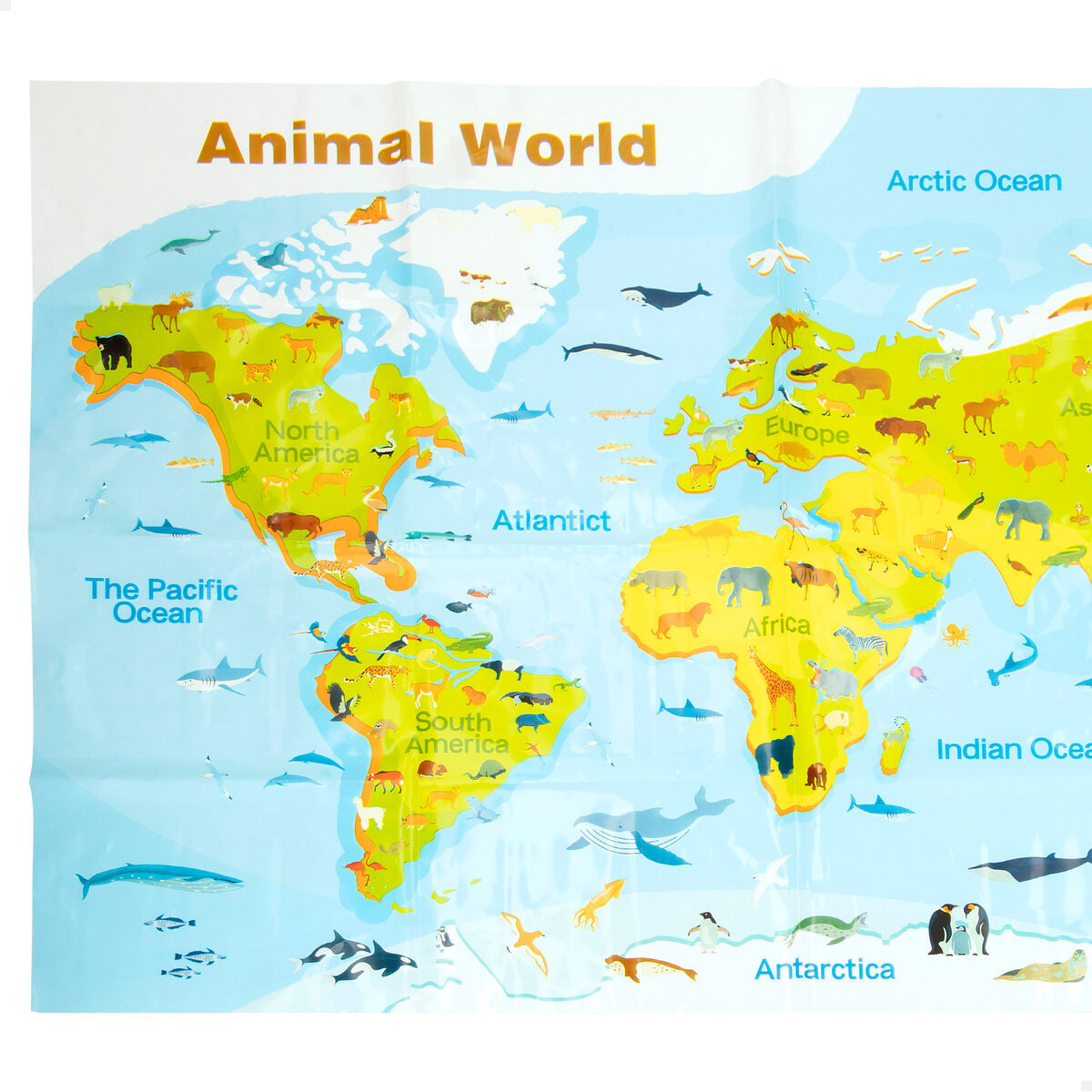 Set de Animale de Fermă Colorbaby Plastic 14 x 10 x 5 cm (4 Unități) - Jucarii si jocuri, Păpuși și figurine