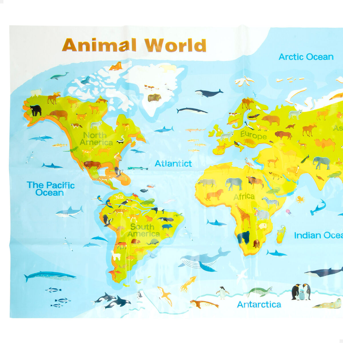 Figurine de animale Colorbaby Plastic 23 X 10 X 7 CM (4 Unități) - Jucarii si jocuri, Păpuși și figurine