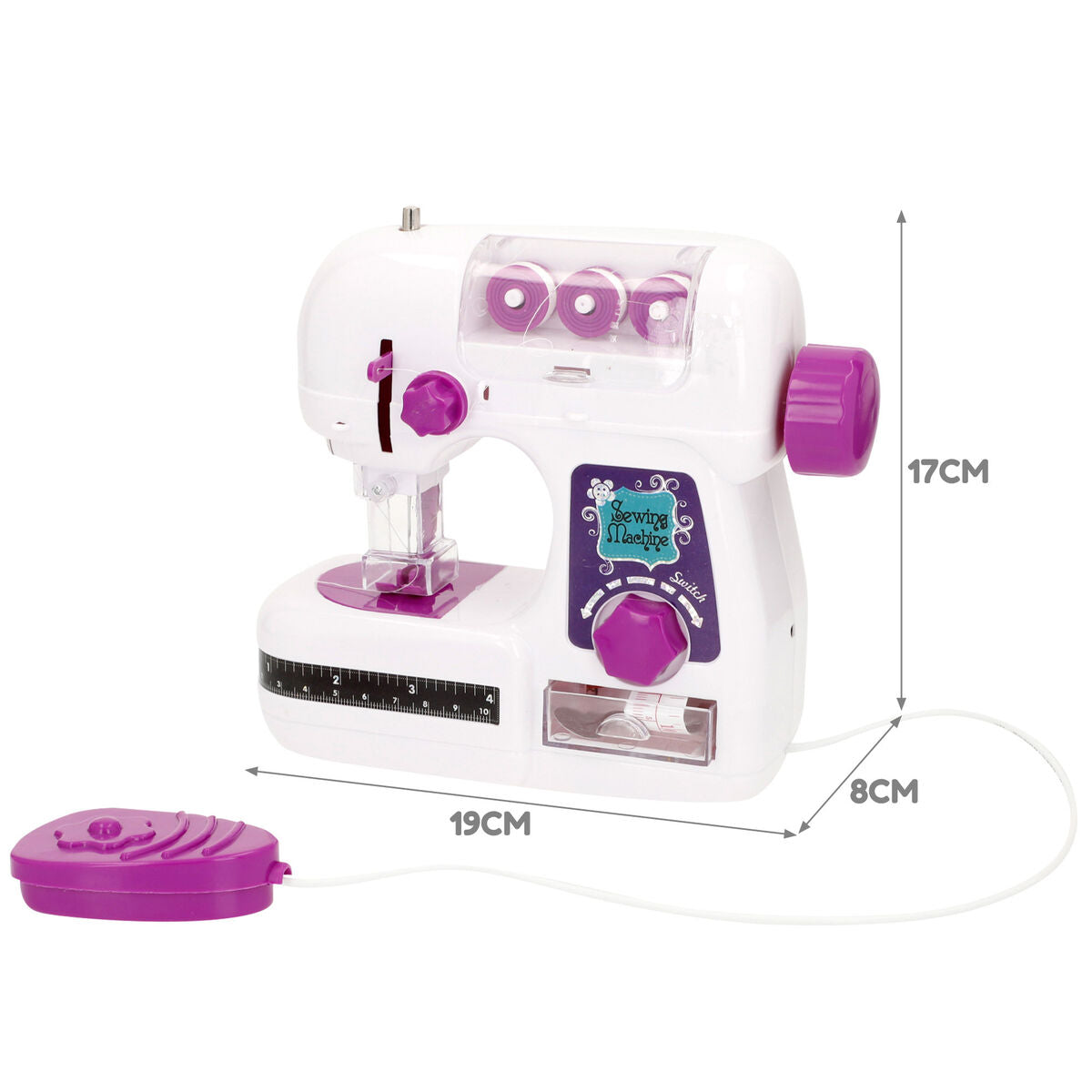 Mașină de cusut jucărie Colorbaby 19 X 17 X 8 CM (4 Unități) - Jucarii si jocuri, Imitații de jocuri