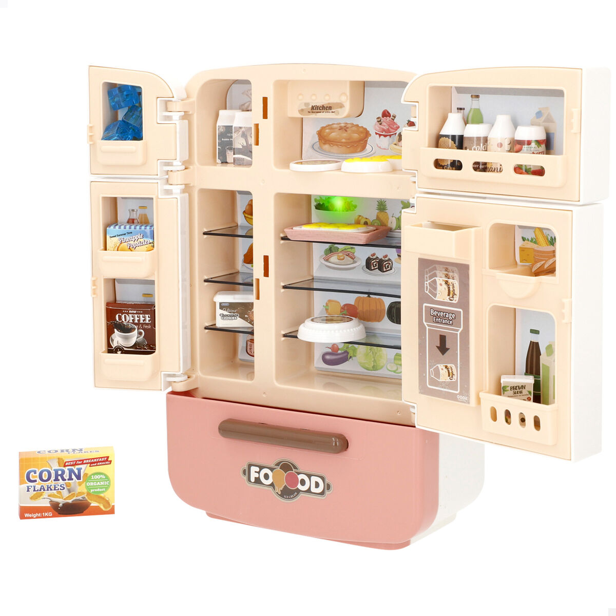 Congelator jucărie Colorbaby 17 X 25 X 8 CM 20 Piese (4 Unități) - Jucarii si jocuri, Imitații de jocuri