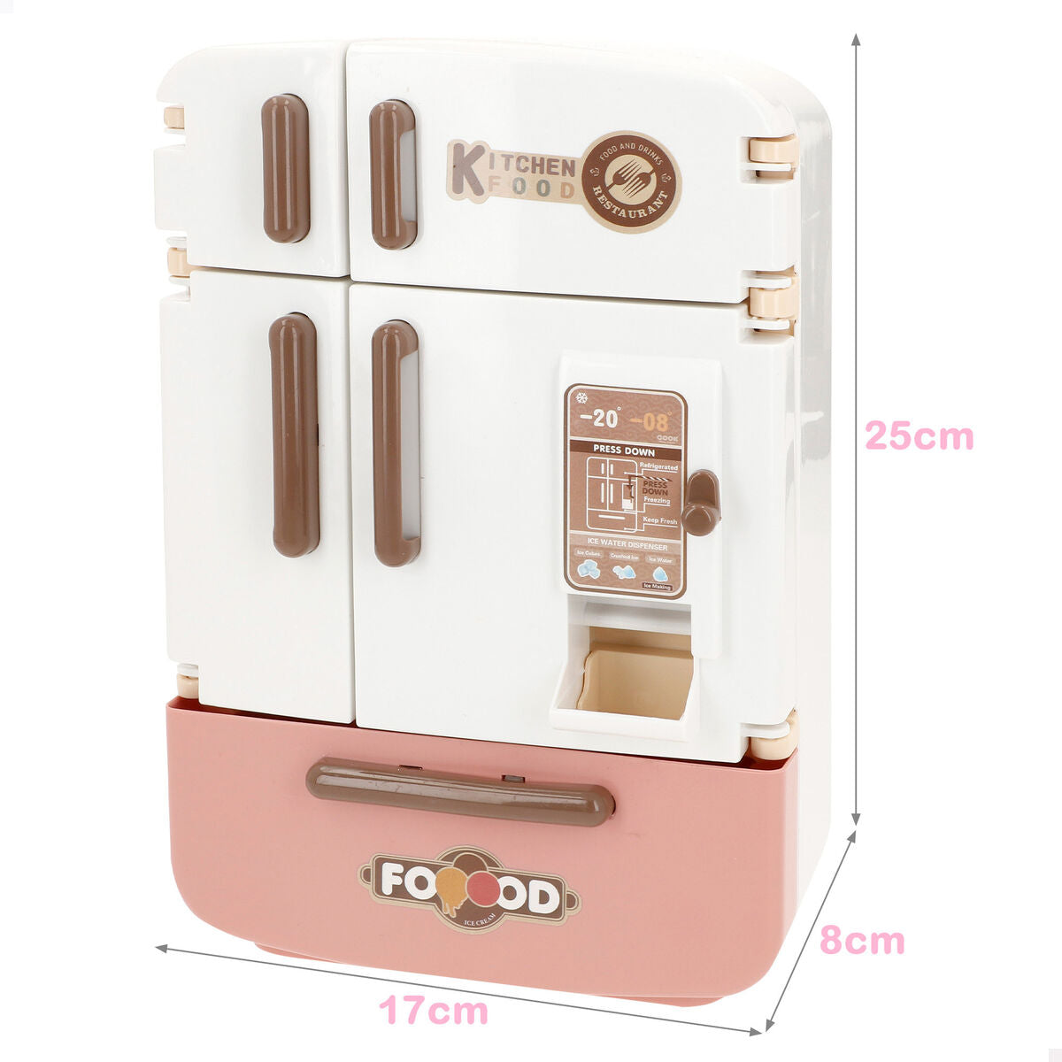 Congelator jucărie Colorbaby 17 X 25 X 8 CM 20 Piese (4 Unități) - Jucarii si jocuri, Imitații de jocuri