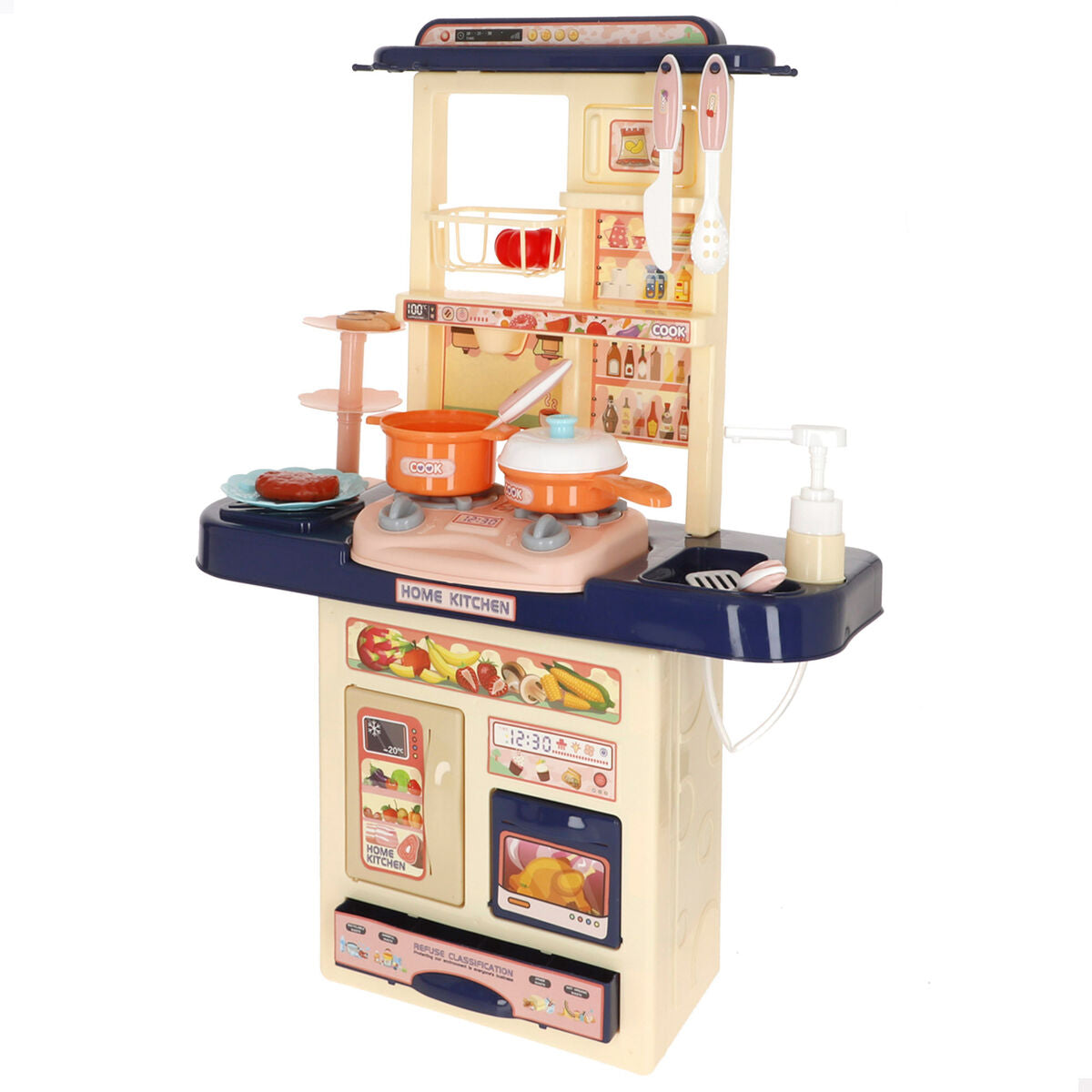 Bucătărie de Jucărie Colorbaby 46 X 64 X 19 CM 11 Piese (2 Unități) - Jucarii si jocuri, Imitații de jocuri