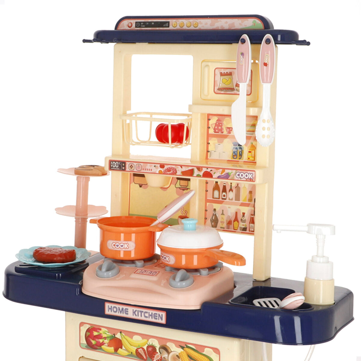 Bucătărie de Jucărie Colorbaby 46 X 64 X 19 CM 11 Piese (2 Unități) - Jucarii si jocuri, Imitații de jocuri