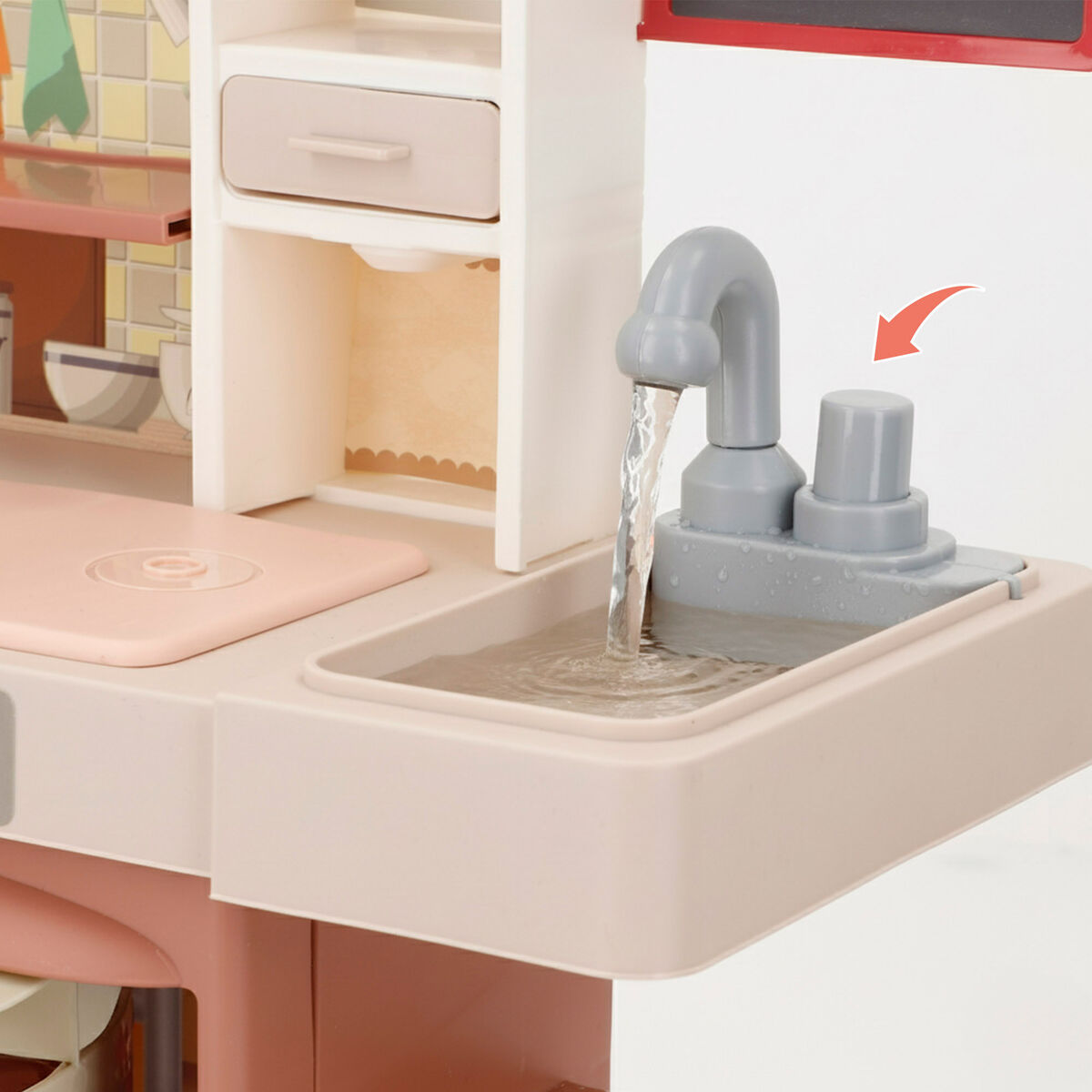 Bucătărie de Jucărie Colorbaby 32 X 41 X 15 CM 35 Piese (4 Unități) - Jucarii si jocuri, Imitații de jocuri