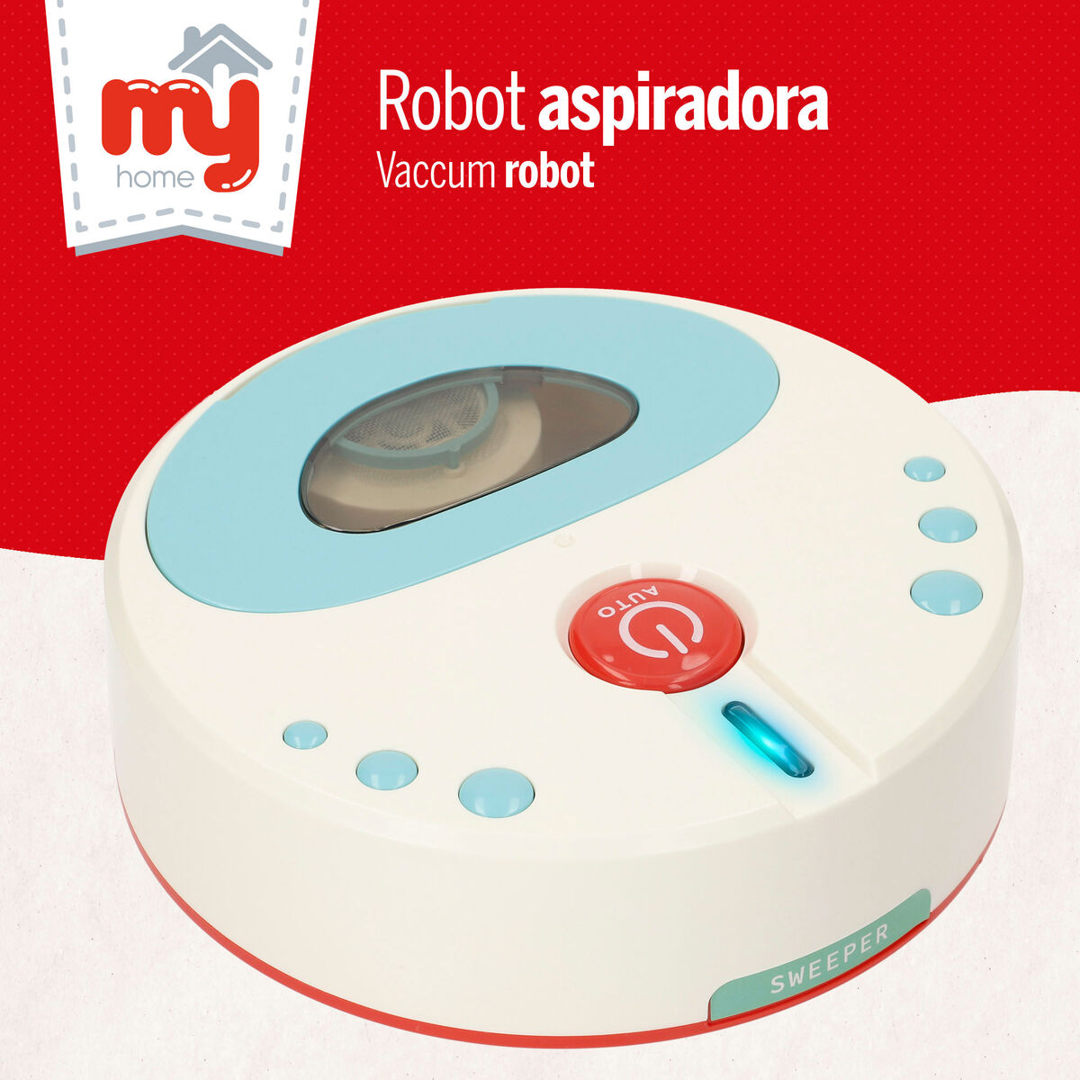 Aspirator jucărie Colorbaby 17 x 6 x 17 cm (6 Unități) - Jucarii si jocuri, Imitații de jocuri