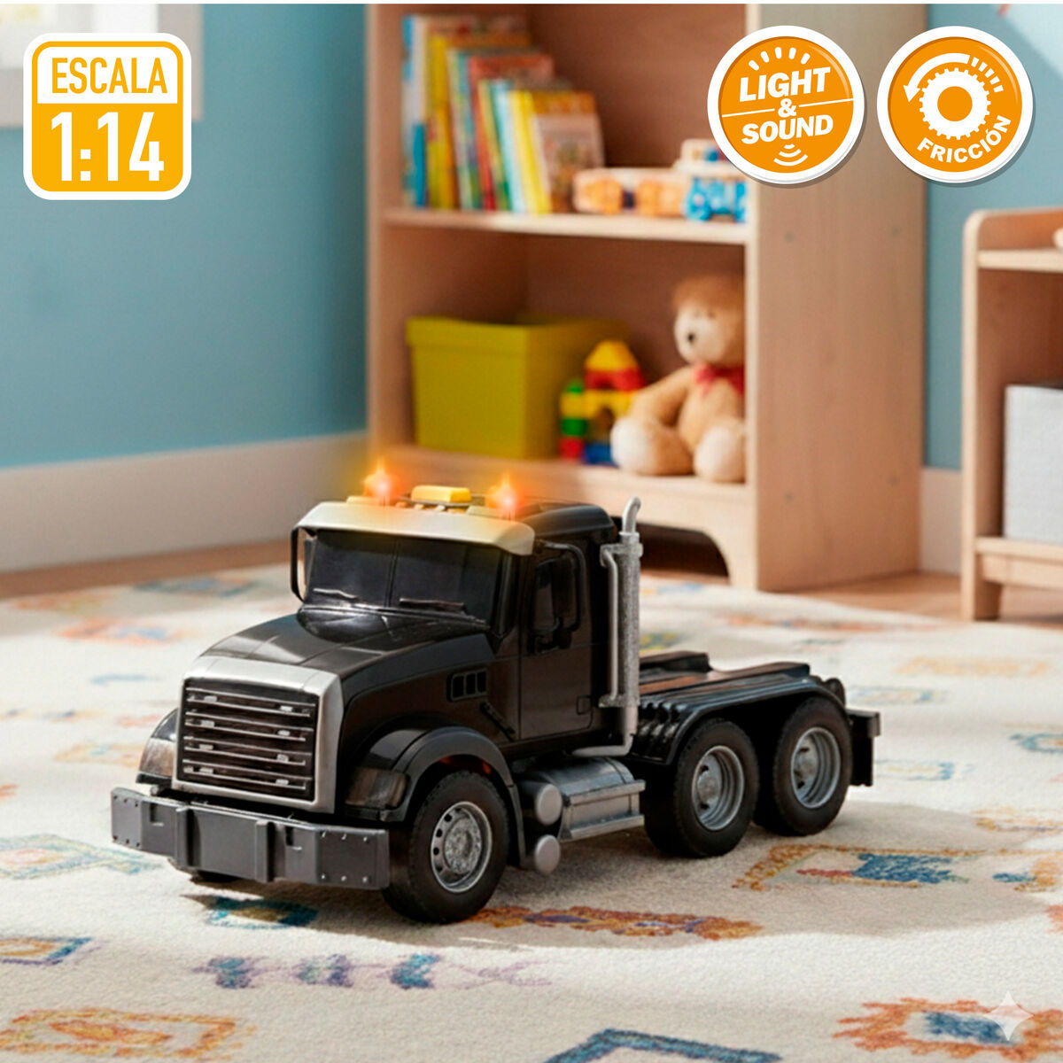 Camion Autotransporter Speed & Go 53 X 15 X 10 CM (2 Unități) - Jucarii si jocuri, Vehicule