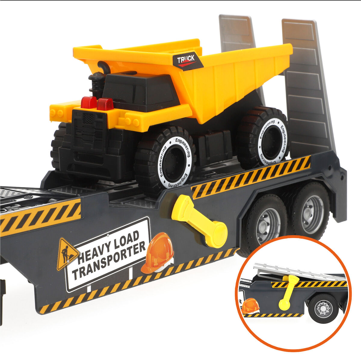 Camion Autotransporter Speed & Go 53 X 15 X 10 CM (2 Unități) - Jucarii si jocuri, Vehicule