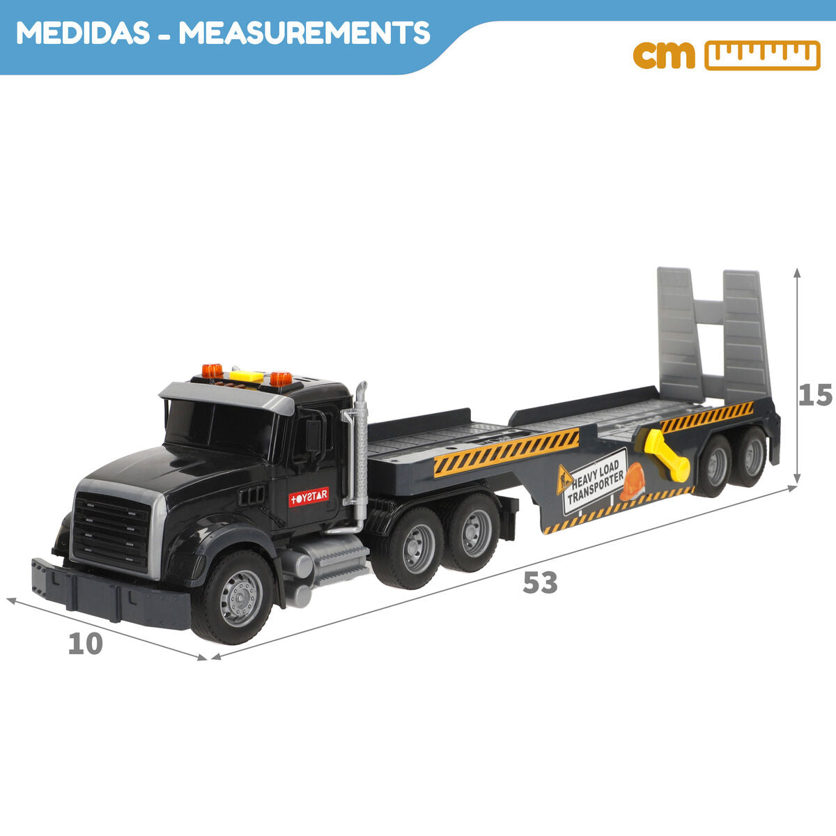Camion Autotransporter Speed & Go 53 X 15 X 10 CM (2 Unități) - Jucarii si jocuri, Vehicule