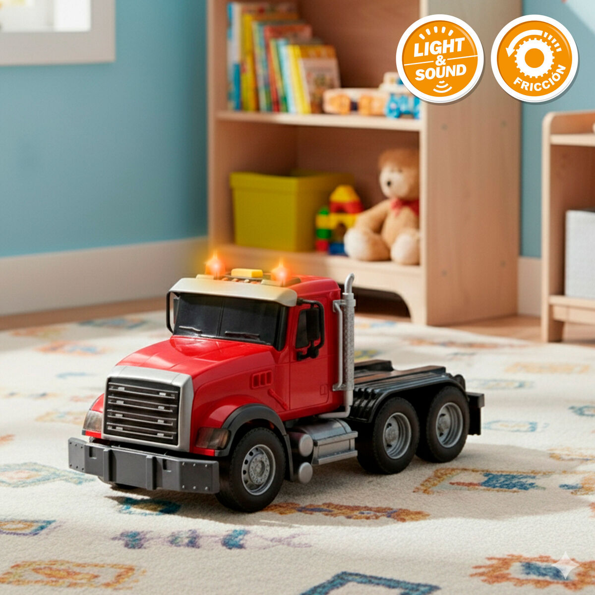 Camion Autotransporter Speed & Go 53 X 15 X 10 CM (2 Unități) - Jucarii si jocuri, Vehicule