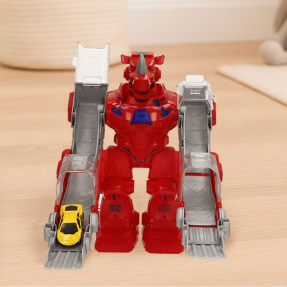 Super Robot Transformabil Lumină Sunet 24 X 28 X 16 CM 2 Unități - Jucarii si jocuri, Vehicule