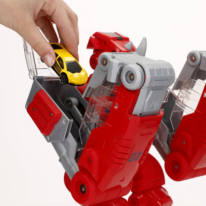 Super Robot Transformabil Lumină Sunet 24 X 28 X 16 CM 2 Unități - Jucarii si jocuri, Vehicule