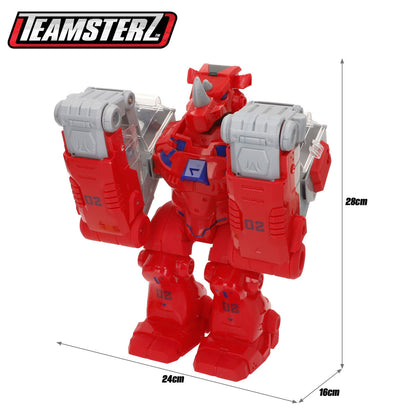 Super Robot Transformabil Lumină Sunet 24 X 28 X 16 CM 2 Unități - Jucarii si jocuri, Vehicule