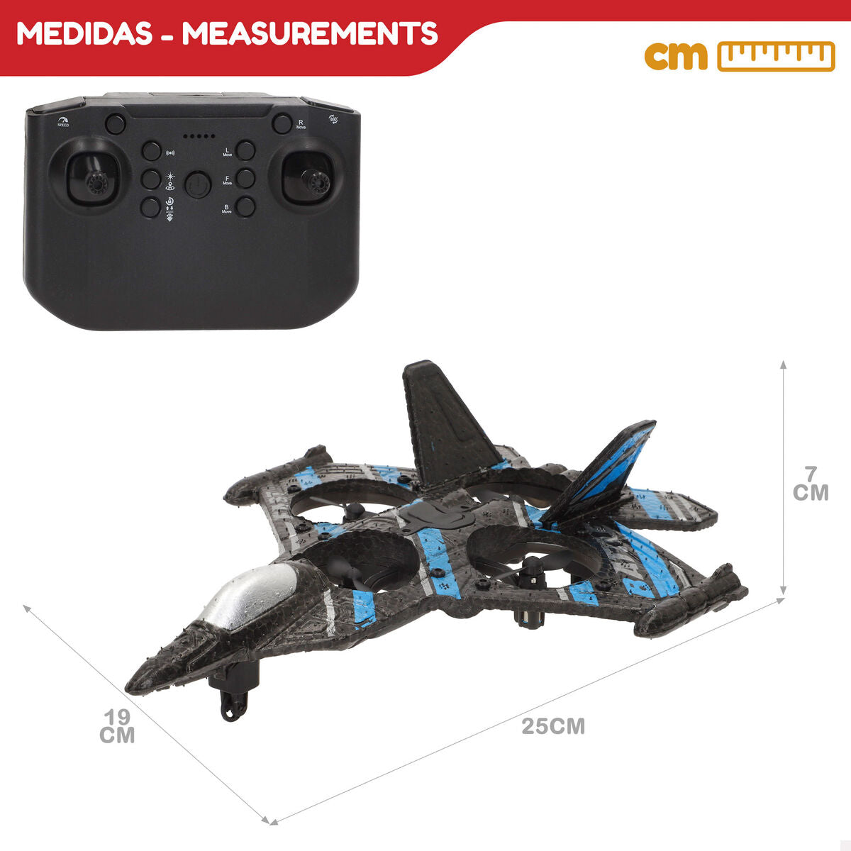 Elicopter Controlat de Radio Speed & Go (2 Unități) - Jucarii si jocuri, Vehicule