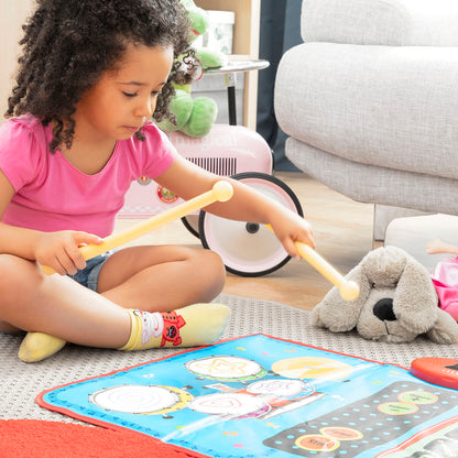 Covor muzical 2-în-1 Beats'n'Tunes InnovaGoods - Jucarii si jocuri, Instrumente muzicale pentru copii