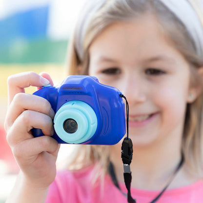 Cameră digitală reîncărcabilă pentru copii cu jocuri Kiddak InnovaGoods - Jucarii si jocuri, Jucării electronice