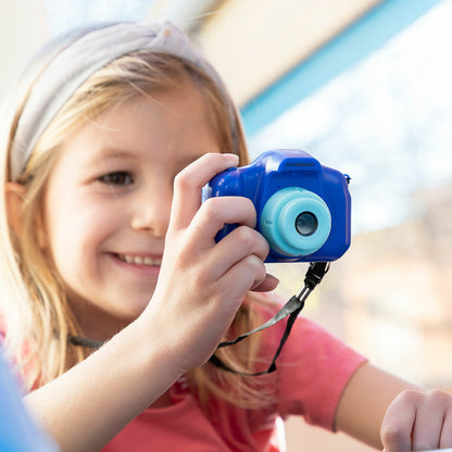 Cameră digitală reîncărcabilă pentru copii cu jocuri Kiddak InnovaGoods - Jucarii si jocuri, Jucării electronice