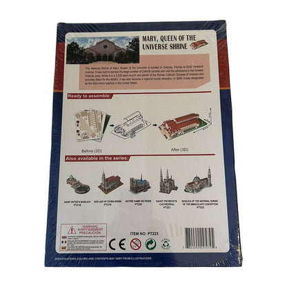 Puzzle 3D CubicFun MARY QUEEN OF THE UNIVERSE SHRINE Multicolor 54 Piese - Jucarii si jocuri, Puzzle-uri și puzzle-uri