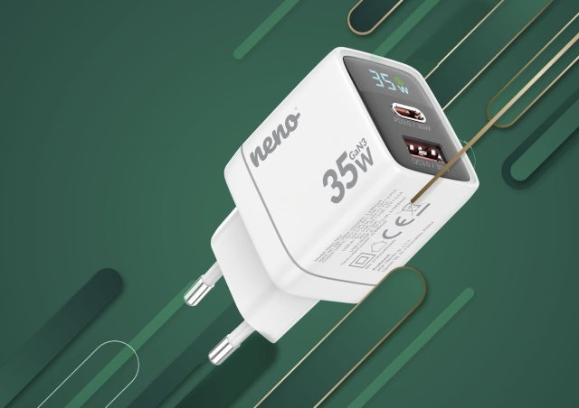 Adaptor priza 35W cu incarcare rapida si protectie supracurent