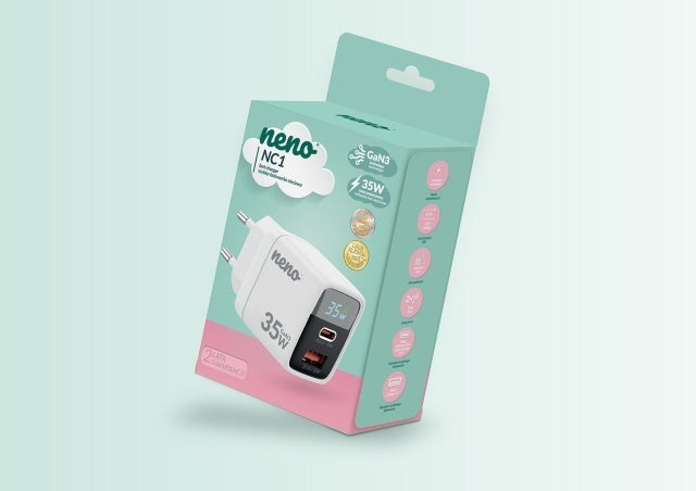 Adaptor priza 35W cu incarcare rapida si protectie supracurent